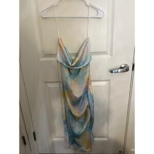 Zara Multicolor Bubblegum Maxi Dress – Size S, Never Worn